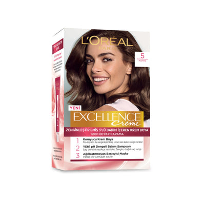 L'Oreal Excellence Creme Hair Color - 5 Brown